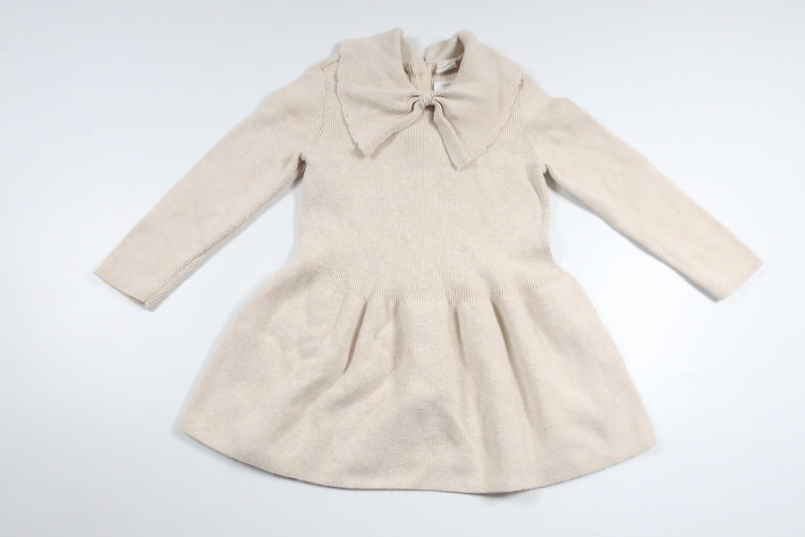 Strickkleid von H&MM - Größe 86 - Beige