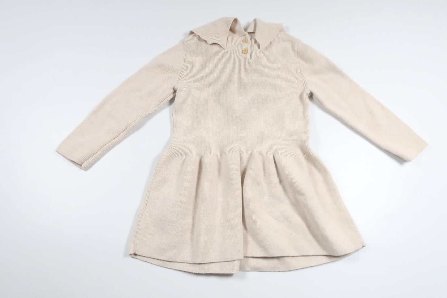 Strickkleid von H&MM - Größe 86 - Beige