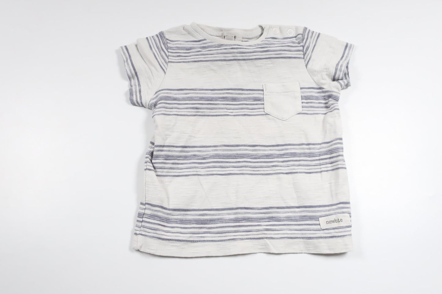 T-Shirt von Newbie – Größe 74 – Weiß