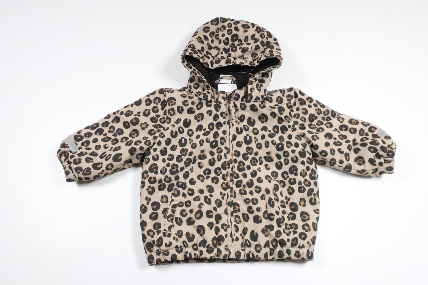 Dünnere, mit Fleece gefütterte Jacke von Lindex – Größe 80 – Beige