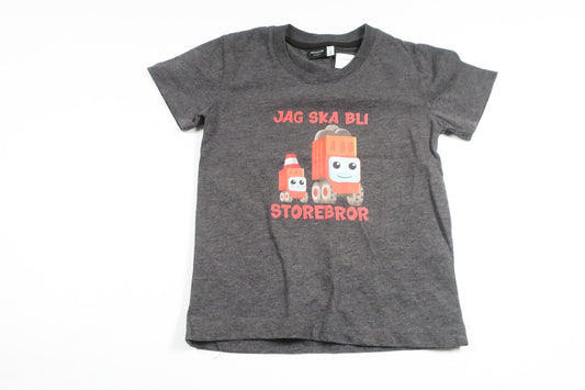 T-shirt "Big Brother" from Premium Kids - Size 110/116 - Grey