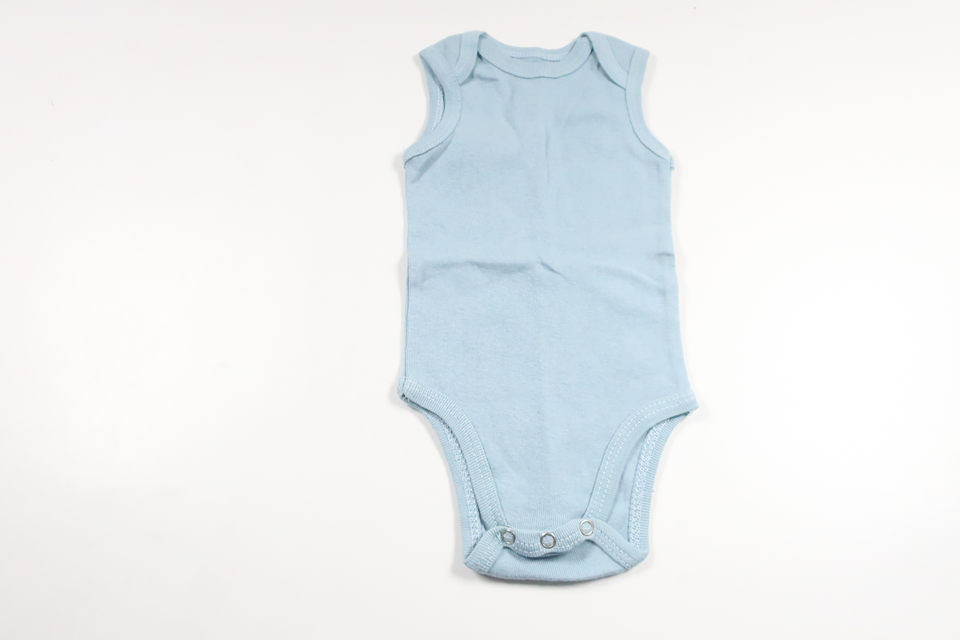 Linen bodysuit from Unknown - Size 68 - Blue