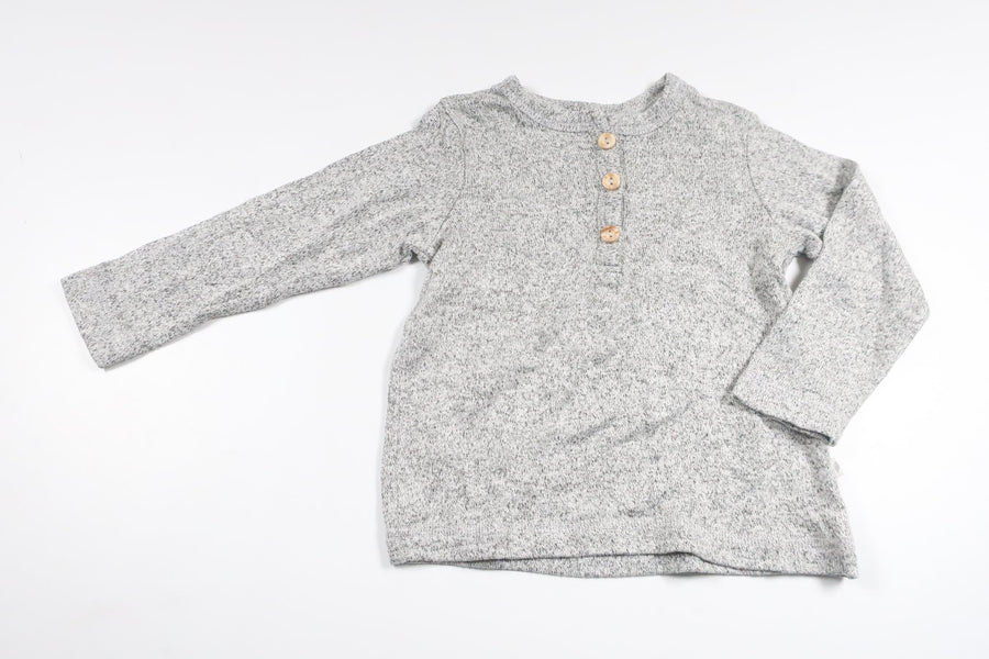 Knitted sweater from BEBE - Size 70 - Gray