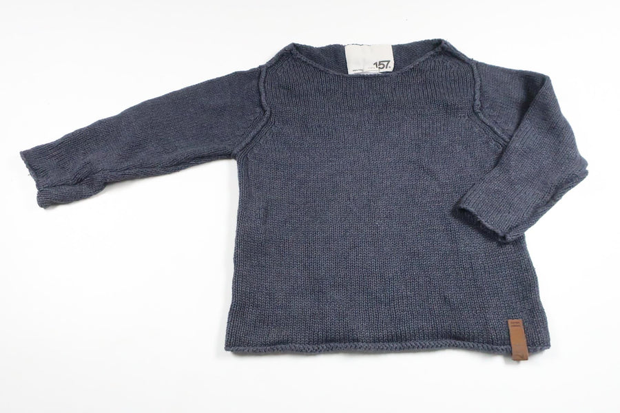 Knitted sweater from Lager 157 - Size 100 - Navy blue