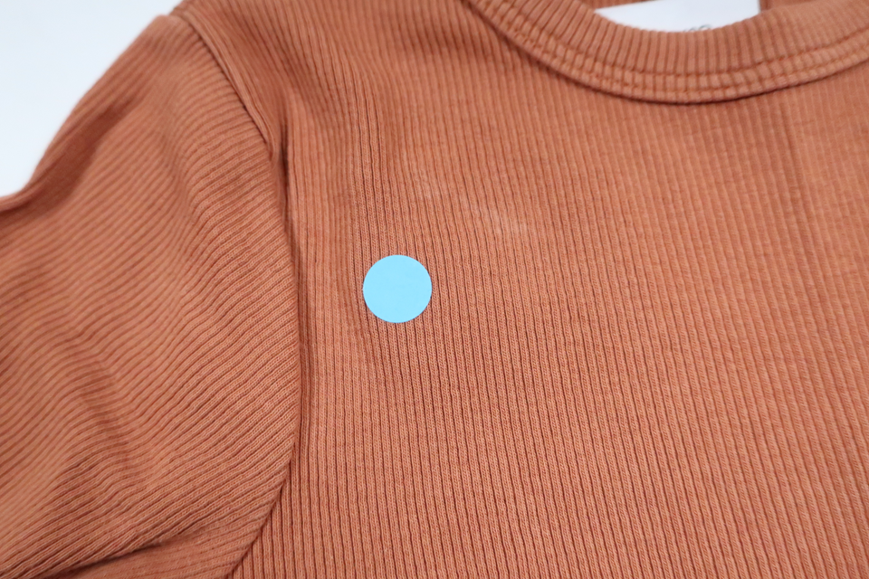 Gerippter Pullover von Polarn o. Pyret – Größe 98 – Braun