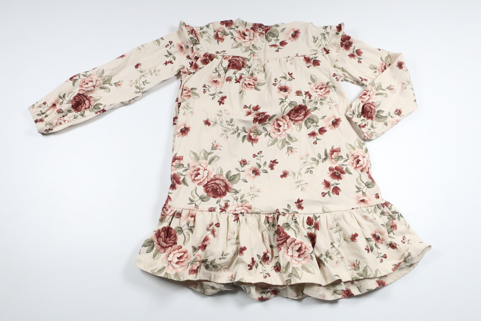 Floral dress from Newbie - Size 110 - Off-white