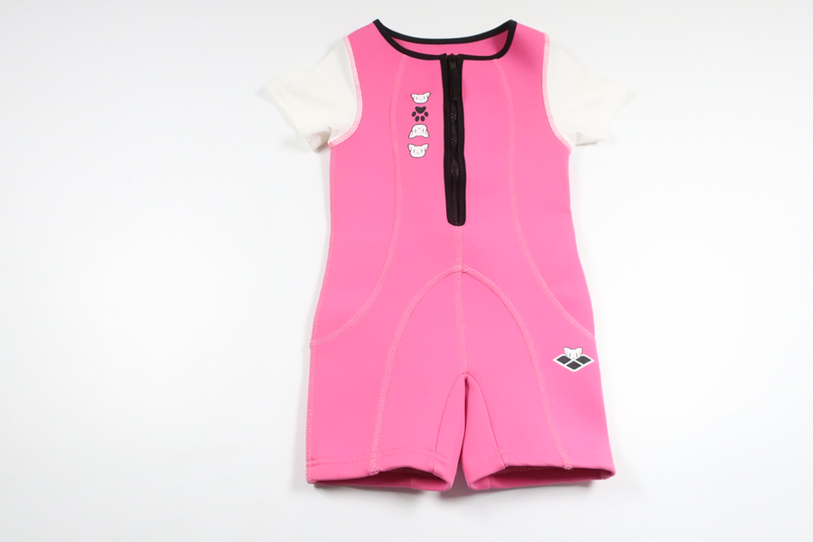 Wetsuit with cat from Arena - Size 116 - Pink