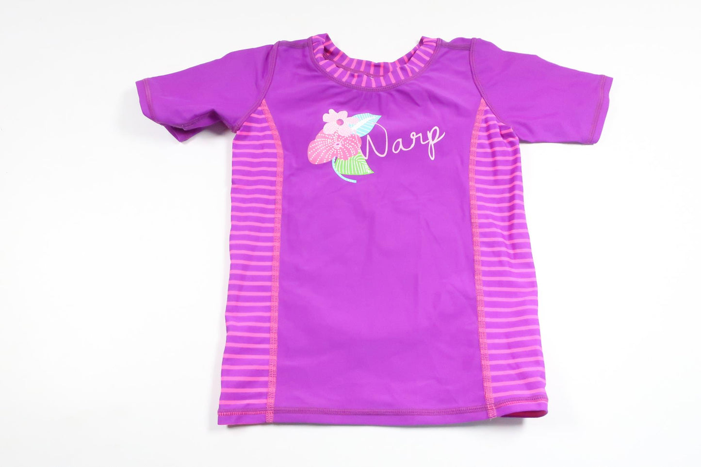 UV-Shirt von Warp – Größe 98/104 – Lila