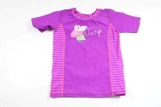 UV-Shirt von Warp – Größe 98/104 – Lila