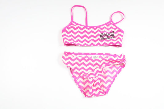 Zweiteiliger Bikini von Stadium – Größe 110/116 – Pink