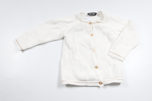 Knitted cardigan from MeToo - Size 68 - White