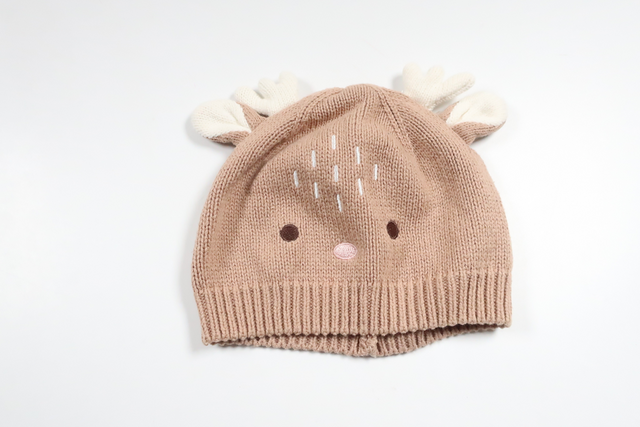 Knitted hat from Unknown - Size 40/42 - Beige
