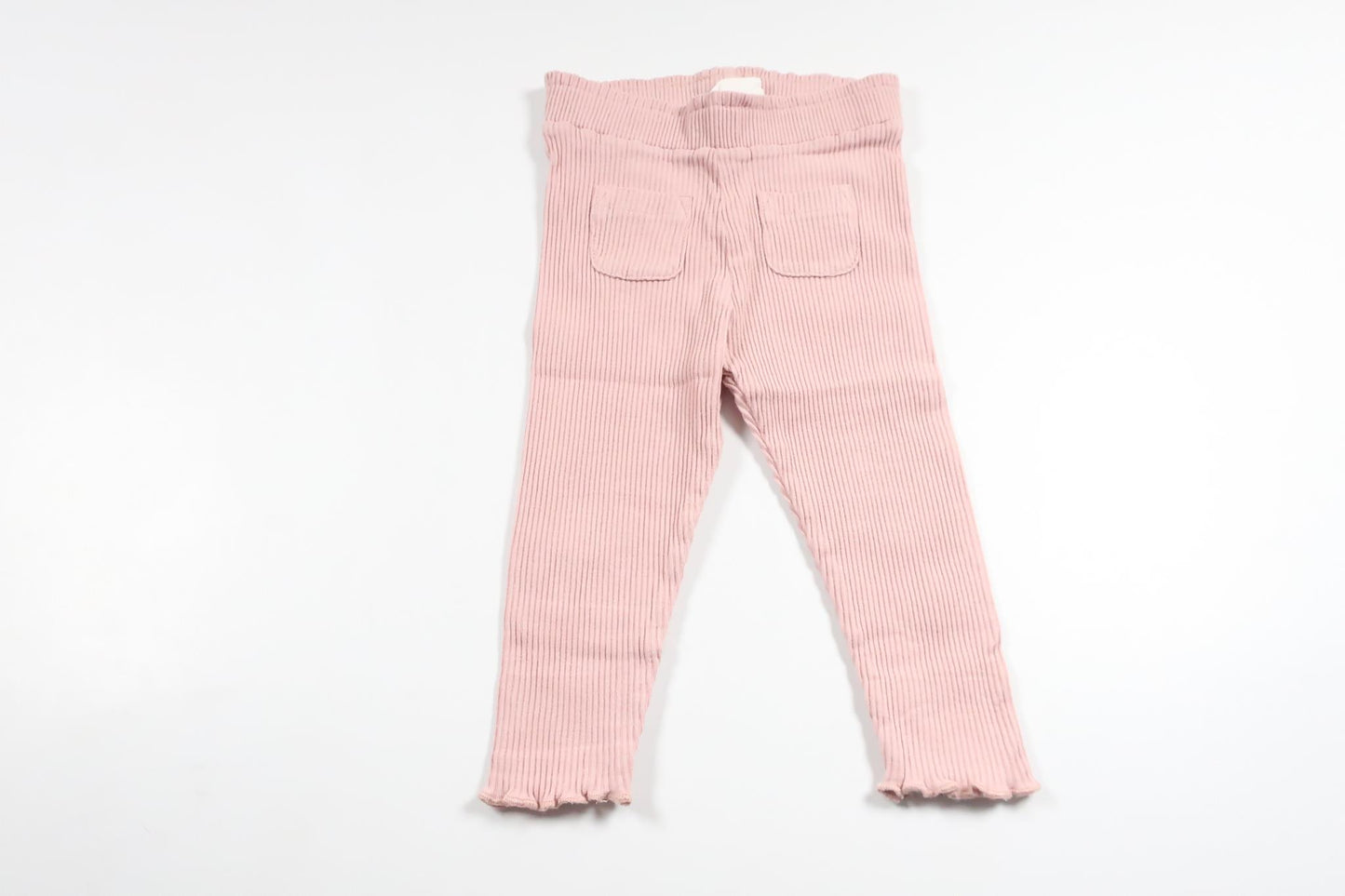 Ribbed trousers from Kappahl - Size 74 - Pink