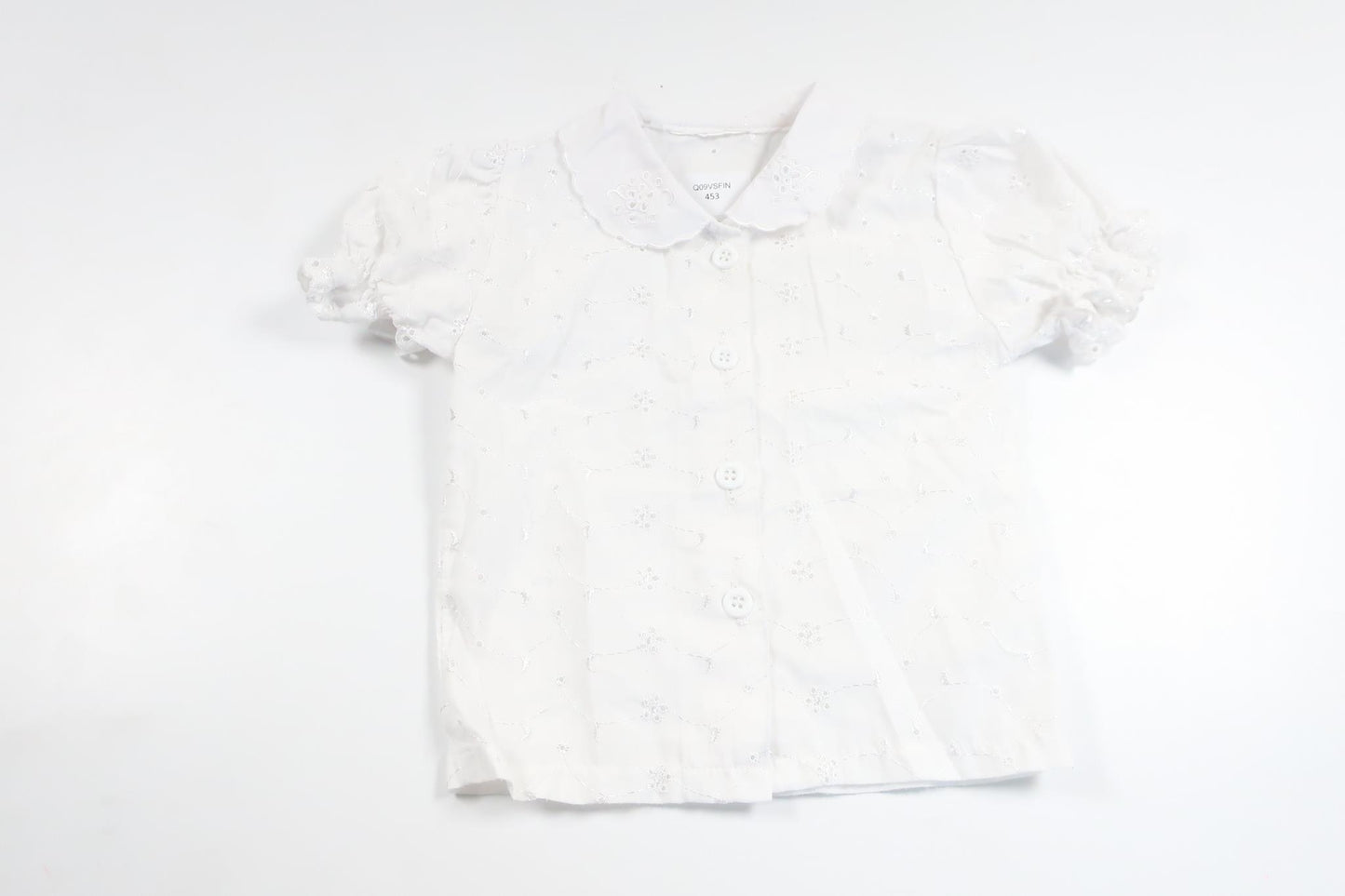 Blouse with embroidery from Hemsytt - Size 68 - White