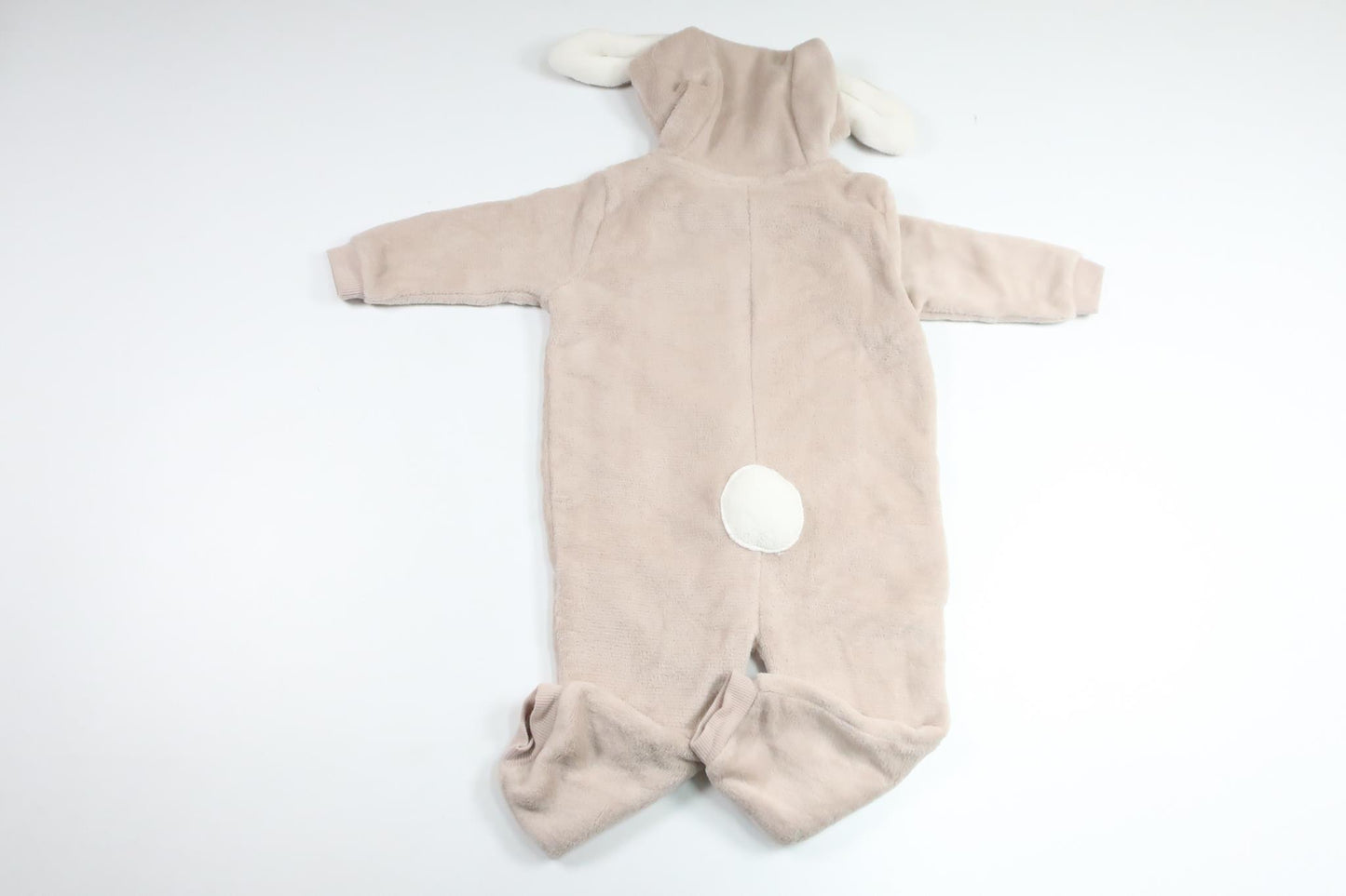 Rabbit overall in fleece from Luca &amp; Lola - Size 74 - Beige