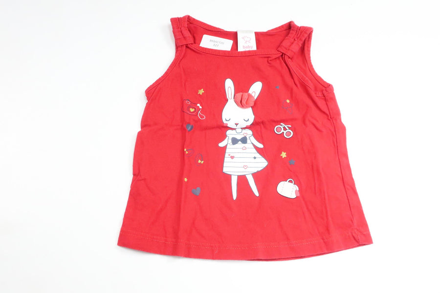 Tanktop von Baby Club by C&A – Größe 74 – Rot