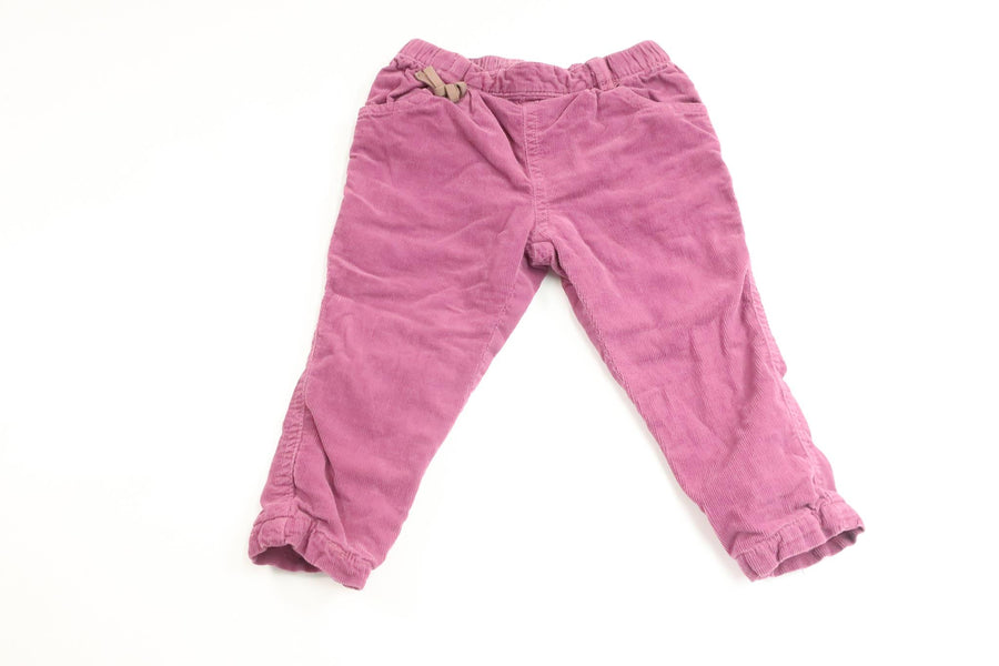 Lined pants from Sfera Baby - Size 68/74 - Purple