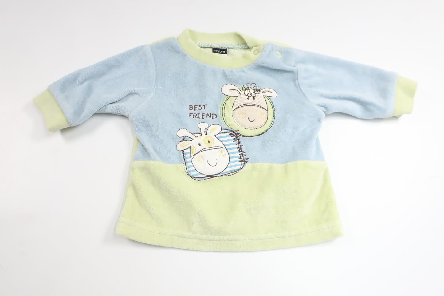 Fleece-Pullover von My Style – Größe 56 – Blau