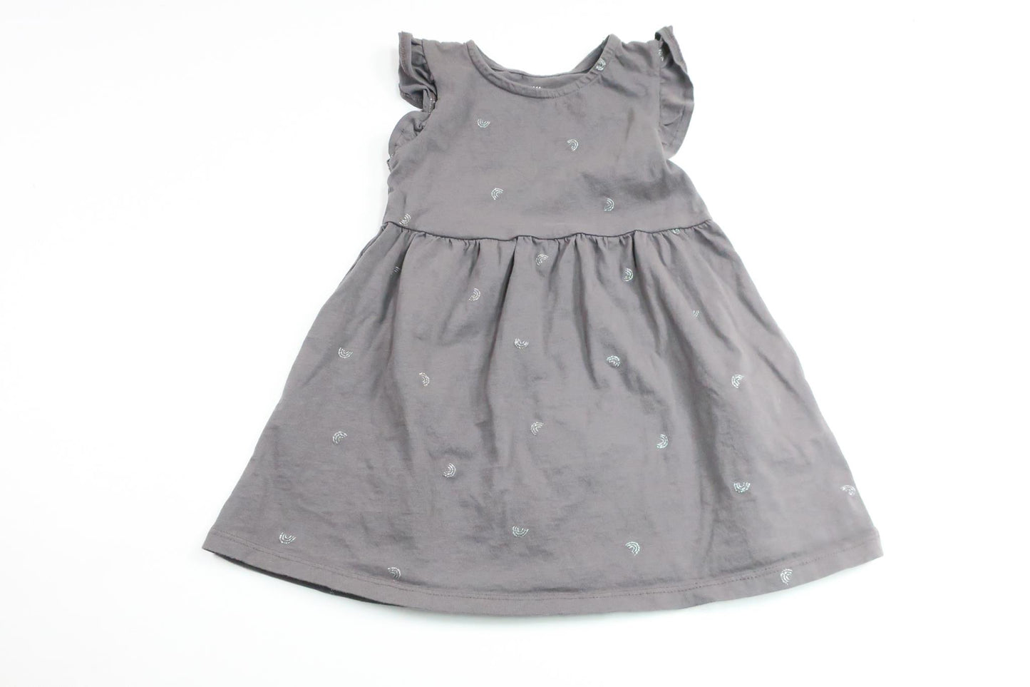 Dress with rainbows from H&amp;M - Size 92 - Grey