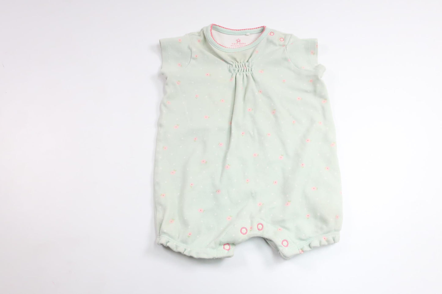 Floral jumpsuit from Next - Size 62 - Green