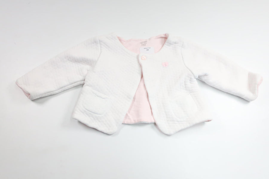 Dickere Strickjacke von Obaïbi – Größe 74 – Rosa