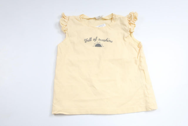 Tank top from H&amp;M - Size 74 - Yellow