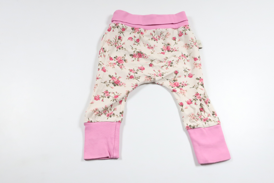 Floral pants from Kotten - Size 56/62 - Off-white