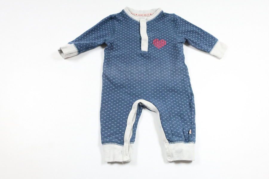 Pyjama von bebe – Größe 56/62 – Blau