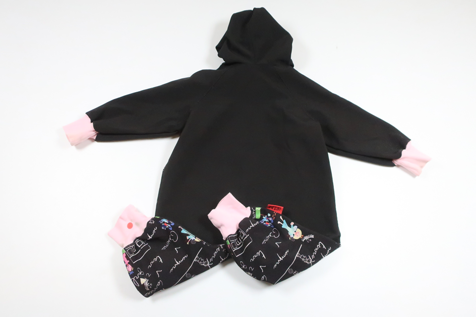 Softshell-Overall von iELM – Größe 80 – Schwarz