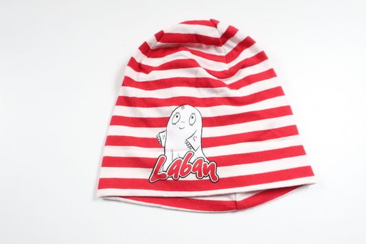 Gestreifter Hut von Laban – Größe 62/68 – Rot