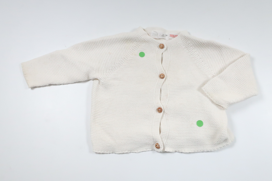 Knitted cardigan from Zara - Size 68 - Off-white