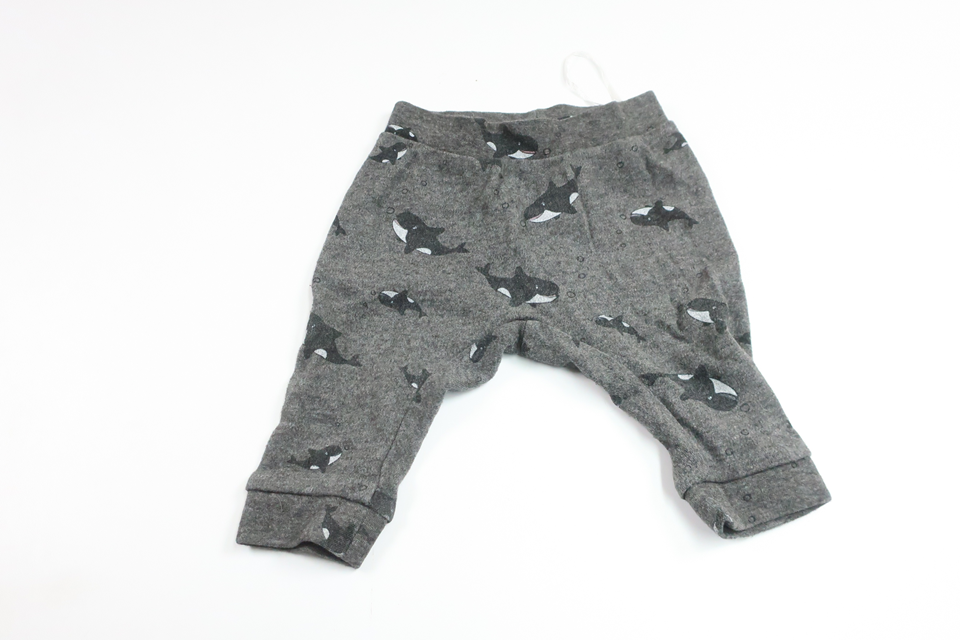 Pants with whales from H&amp;M - Size 56 - Grey