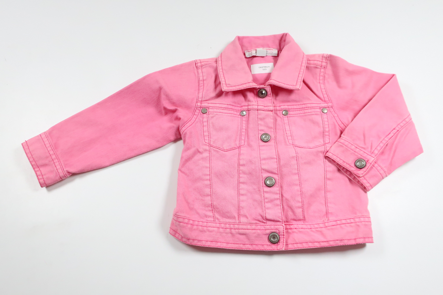 Jeansjacke von Cool Denim – Größe 80 – Rosa