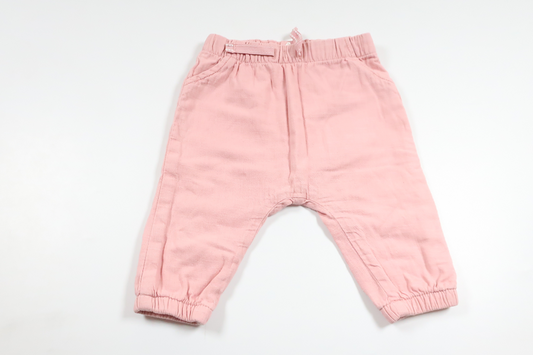 Lined trousers from H&amp;M - Size 68 - Pink