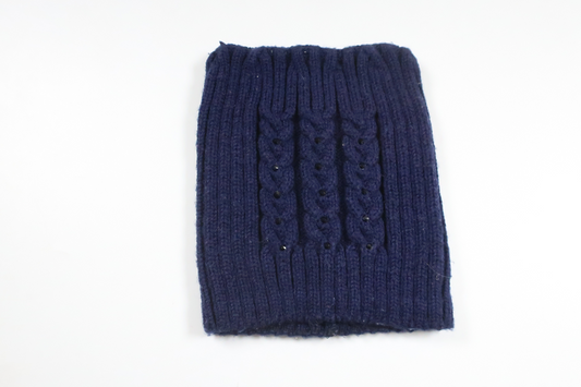 Strickmütze (Hersteller unbekannt) – Größe 74/80 – Marineblau
