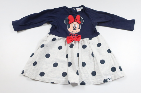 Dress with Minnie from Disney - Size 68 - Navy blue