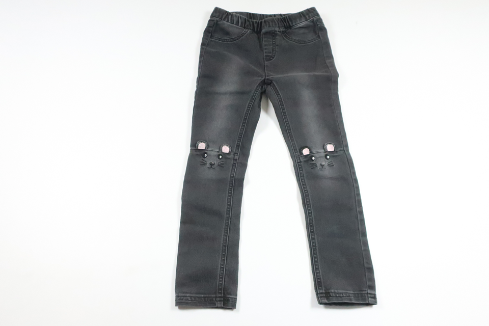Jeans from My Wear Young - Size 110/116 - Grey