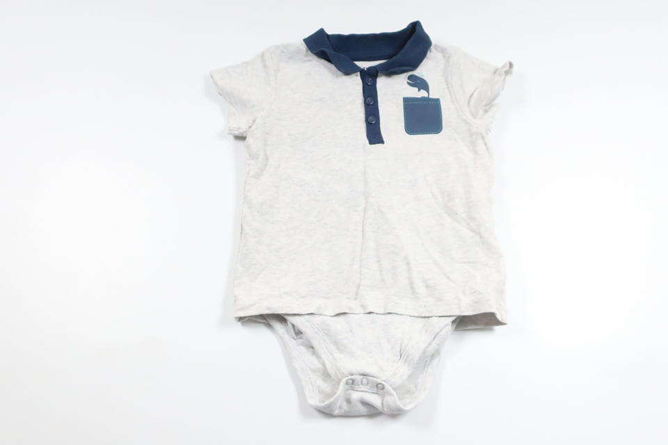 Sweater with built-in body from Lupilu - Size 86/92 - Grey