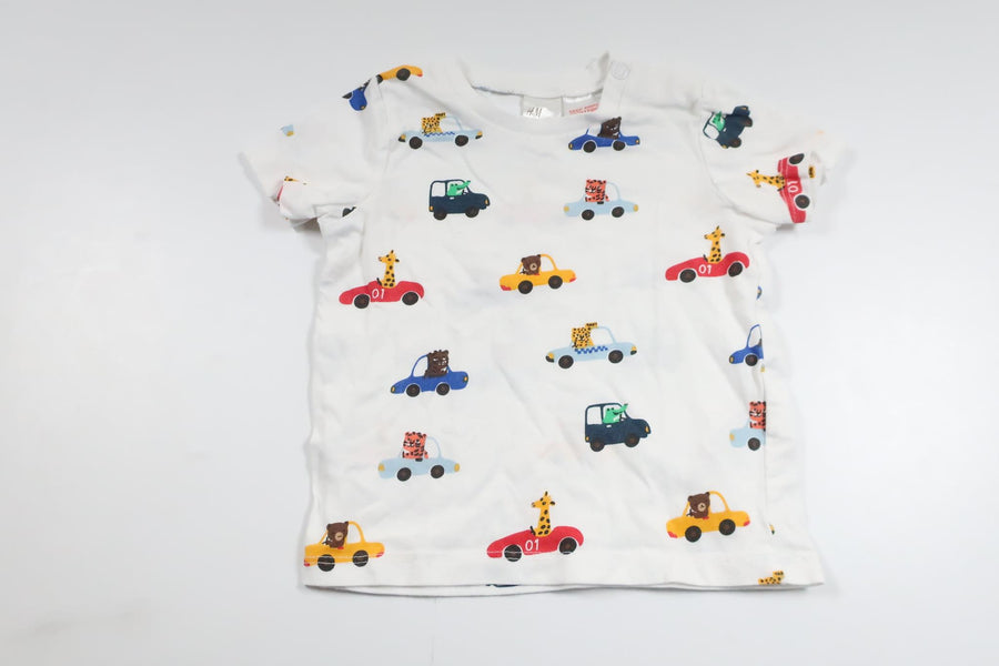 T-Shirt von H&MM - Größe 62/68 - Weiß