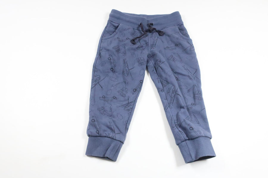 Hose mit Fahrzeugmotiven von Lupilu – Größe 86/92 – Blau