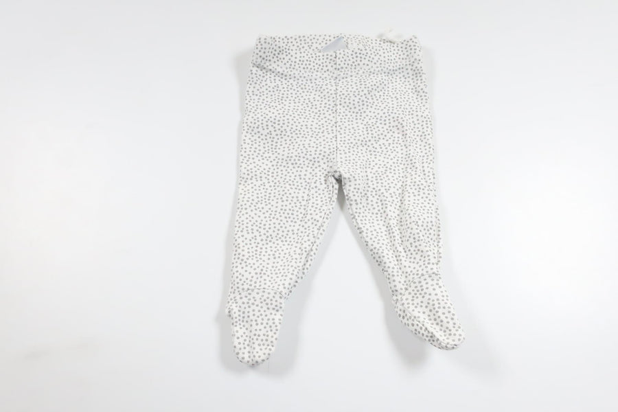 Gepunktete Hose von Lindex – Größe 50 – Cremeweiß