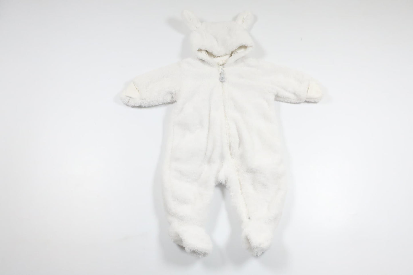 Teddy-Jumpsuit von H&MM - Größe 56 - Weiß