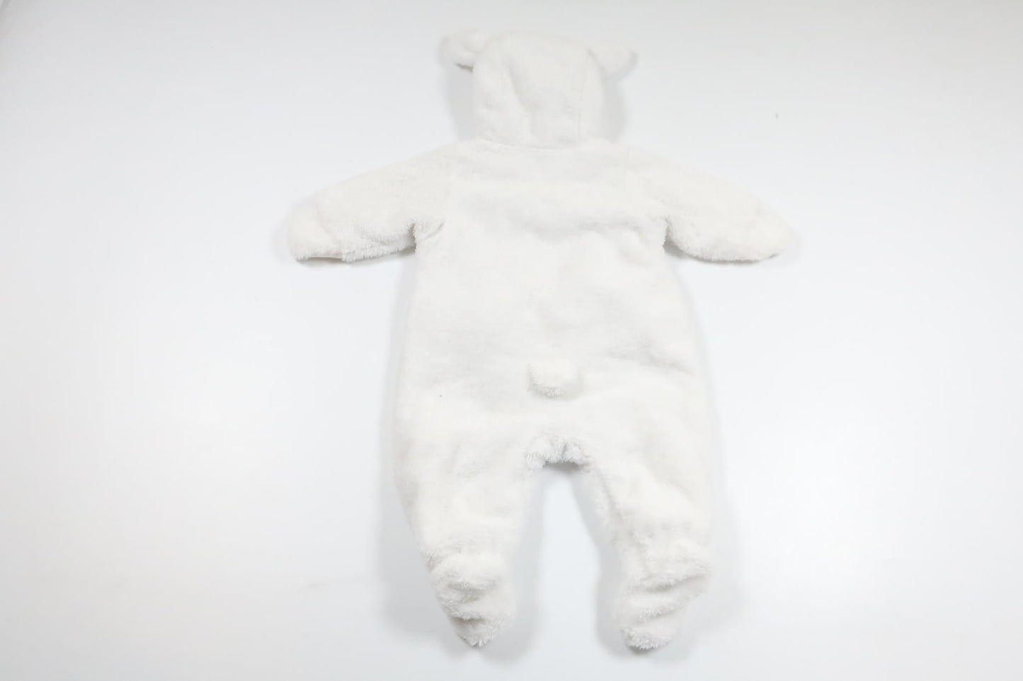 Teddy-Jumpsuit von H&MM - Größe 56 - Weiß