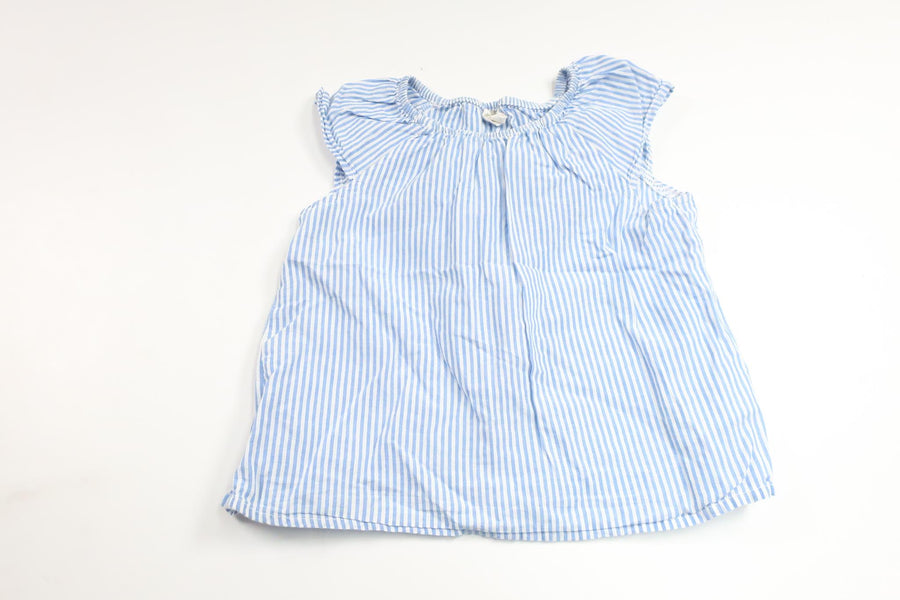 Gestreifte Tunika von H&MM - Größe 80 - Blau