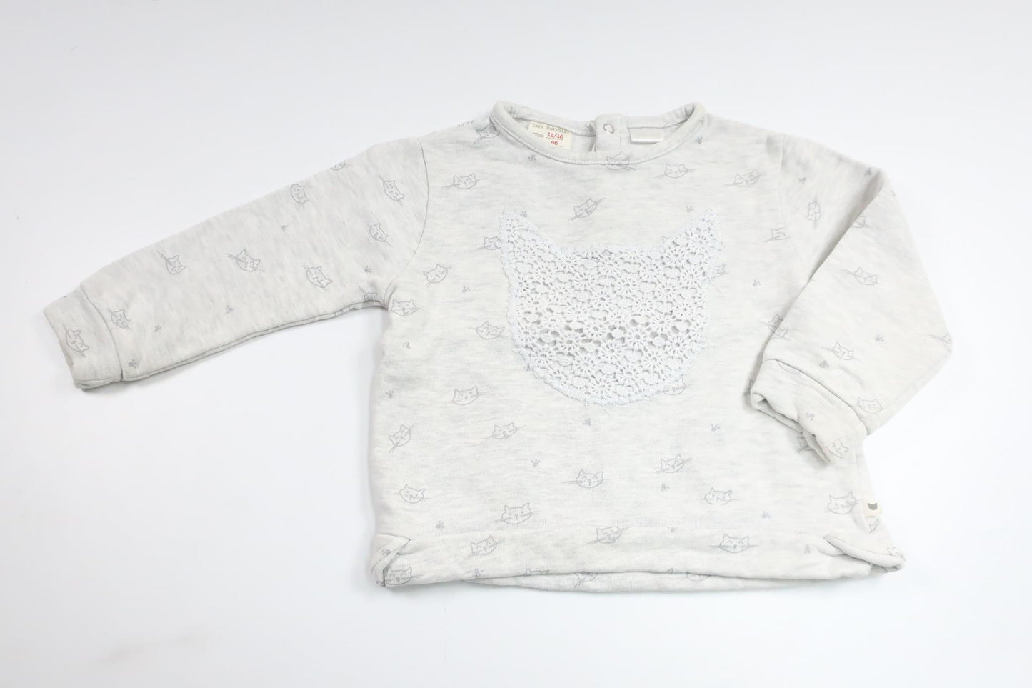 Sweater from Zara - Size 80/86 - Gray