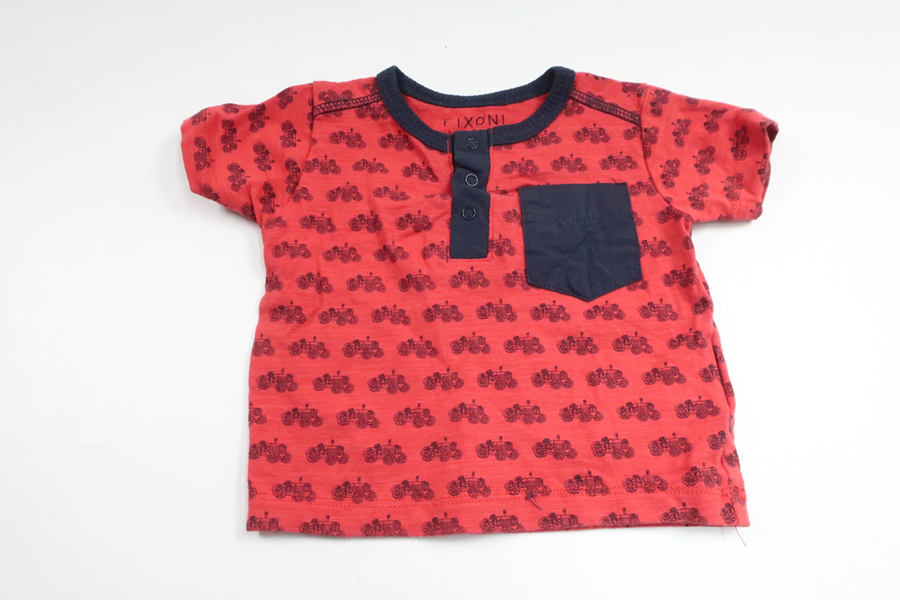 T-Shirt von Fixoni – Größe 56 – Rot