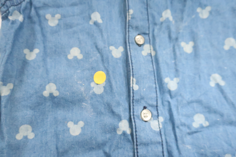 Hemd mit Mickey Mouse von Disney – Größe 92 – Denim