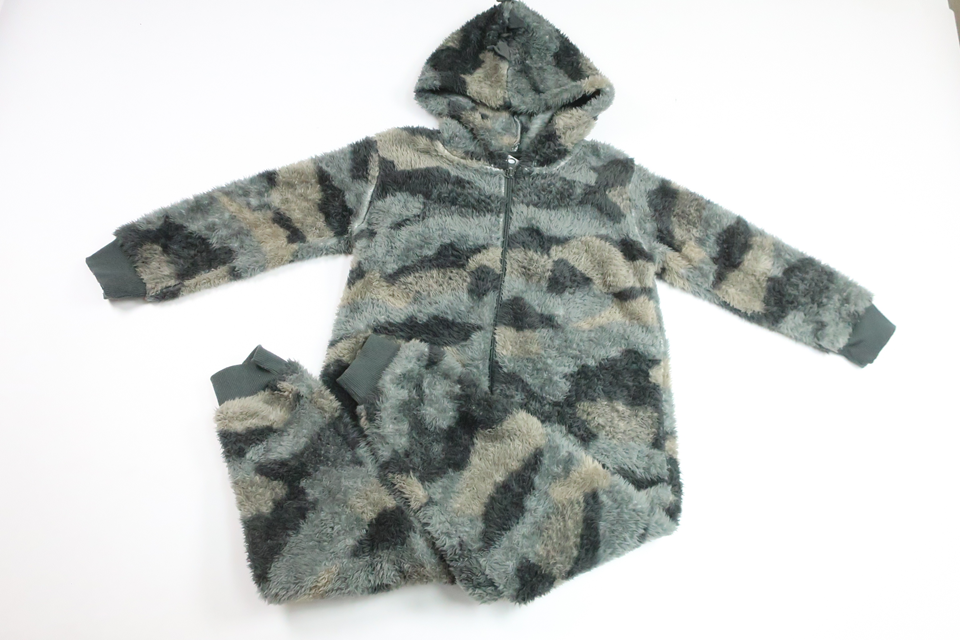 Fleece overall - Dinosaur from My Wear Young - Size 110/116 - Green