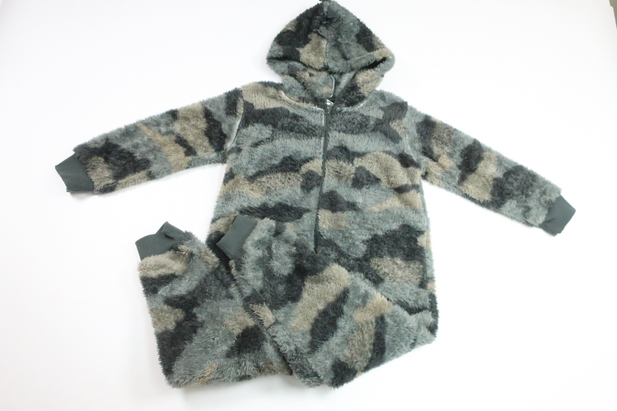 Fleece overall - Dinosaur from My Wear Young - Size 110/116 - Green