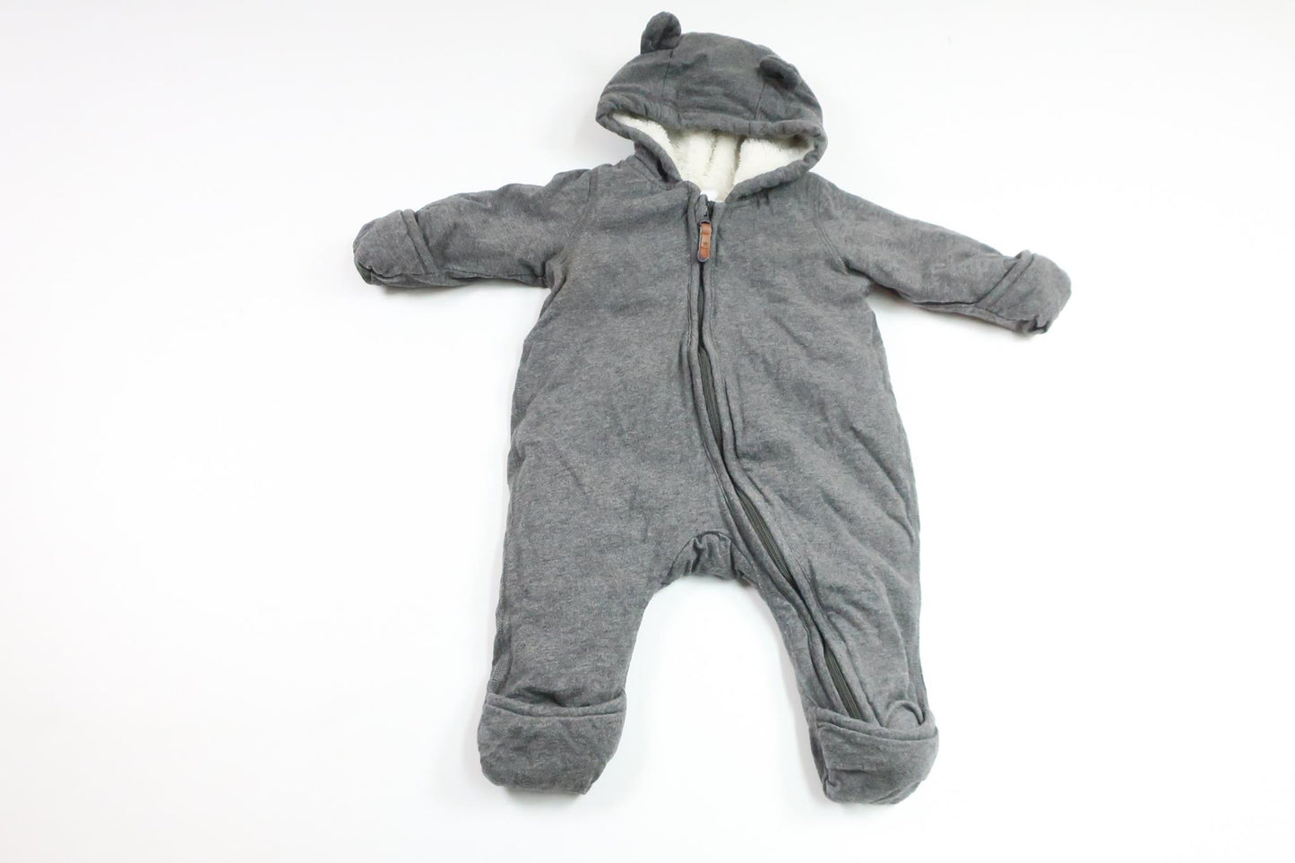 Fleecegefütterte Overalls von H&M - Größe 56 - Grau